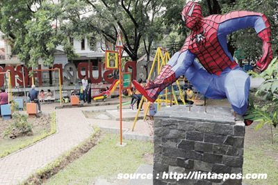 Taman Superhero di Bandung